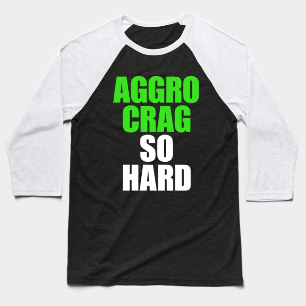 Aggro Crag So Hard 1 - Guts, The Splat, Nickelodeon Baseball T-Shirt by 90s Kids Forever